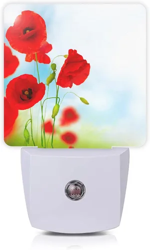 Miniatura 15 de Luz nocturna de dragón azul, luces nocturnas enchufables de 0.5 W, aptas para dormir, para niños y niñas, luz nocturna LED con sensor de atardecer a