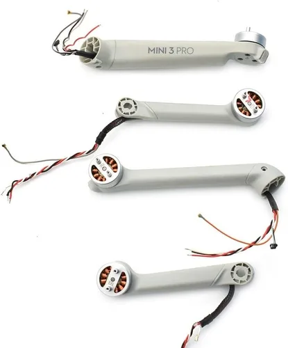 Miniatura 10 de Brazo original izquierdo derecho delantero trasero motor reemplazo para Dji Mini 3 Pro Drone reparación piezas de repuesto (color : trasero derecho)