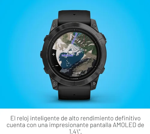 Miniatura 4 de Garmin epix Pro (Gen 2), 51mm, reloj inteligente de alto rendimiento, tecnología de entrenamiento avanzada, linterna incorporada, negro Gris pizarra