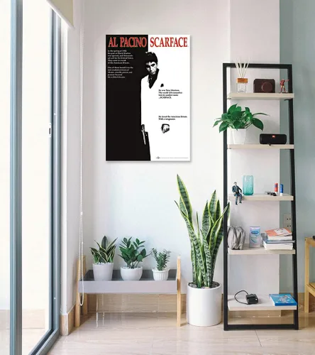 Miniatura 4 de Películas favoritas de los 80 - Scarface - Póster de película (estilo regular) (tamaño: 27" x 39")