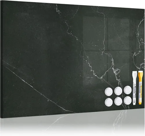 Miniatura 11 de Pizarra de borrado en seco para pared, 24"x18", tablero magnético decorativo, pizarra blanca, tablero de exhibición