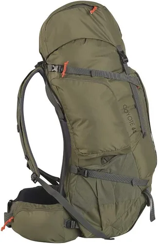 Miniatura 5 de Kelty Coyote - Mochila de 60 a 105 litros, para hombre y mujer (actualización 2020) - Mochila de senderismo, mochilero, mochila de viaje, Burnt Olive