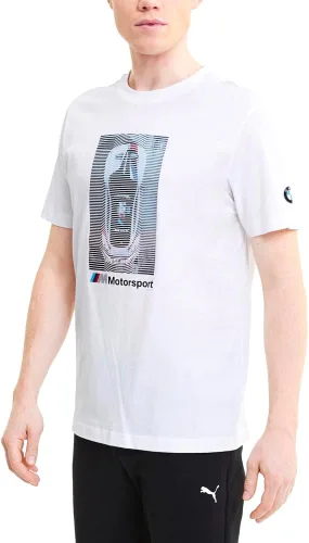Miniatura 17 de PUMA Hombres BMW MMS Essentials Motorsport Tee Casual Tops Casual - Negro