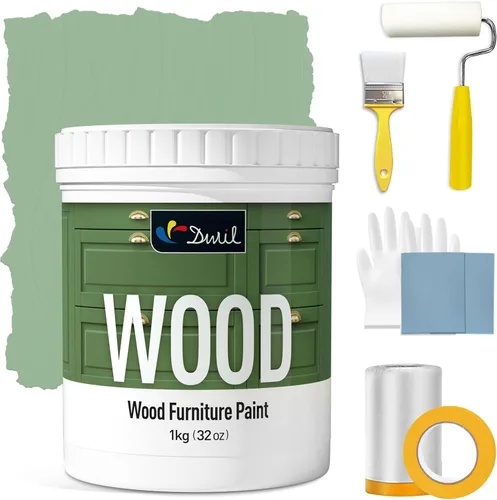 Miniatura 39 de DWIL Pintura para Muebles con Acabado Mate - Pintura para Madera de 16 Oz para Gabinetes, Puertas, Mesas y Cómodas Renovación - A Base de Agua, No