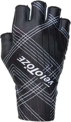 veloToze Aero - Guantes de ciclismo con palma acolchada de gel para mayor comodidad, tela Aero que reduce el arrastre, guantes para hombres y mujeres