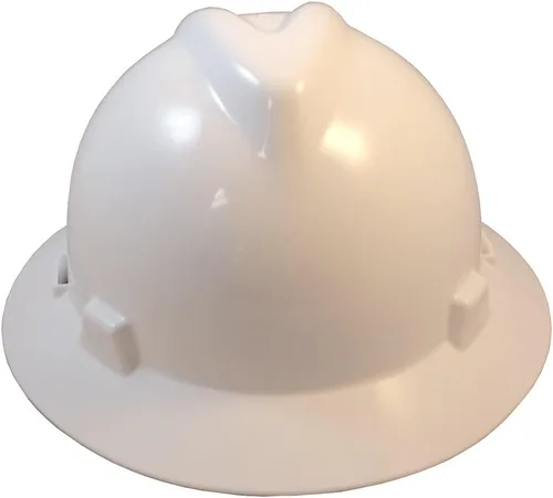 Miniatura 2 de MSA V-Gard - Sombreros de ala completa con suspensiones FasTrac III con práctica bolsa de mano