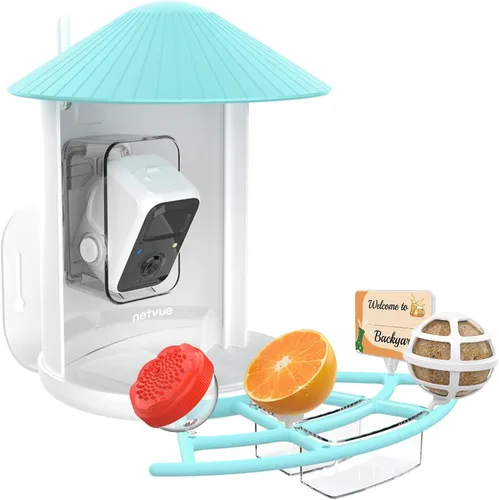 Miniatura 5 de NETVUE by Birdfy Pro Perch - Percha de extensión más amplia para complementos de bricolaje, incluyendo bola de sebo, mini comedero para colibríes