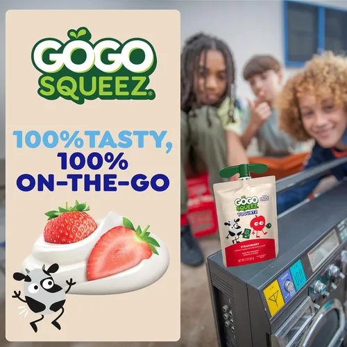 Miniatura 7 de GoGo squeeZ yogurtZ, plátano, 3 onzas