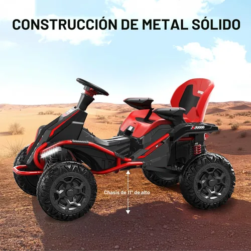 Miniatura 5 de ANPABO Juguete de paseo de 24V 4x4 para niños grandes, motores de 4x200W, 5MPH, automóvil para niños con control remoto para padres, asiento ancho