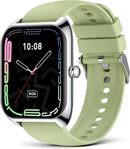 Miniatura 11 de Relojes inteligentes para mujeres y hombres, rastreador inteligente de fitness (respuesta/hacer llamadas), más de 110 modos deportivos con contador