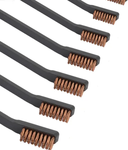 Miniatura 3 de Raiseek Juego de cepillos de limpieza para armas de 10 unidades, cepillos de cerdas de latón y nylon de doble punta multifuncionales