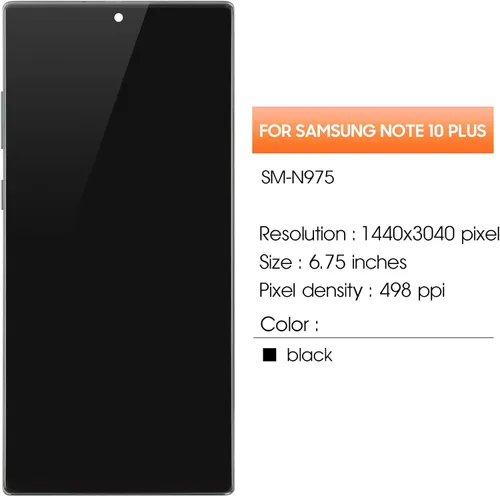 Miniatura 2 de INCELL - Pantalla de repuesto para Samsung Galaxy Note 10 Plus para Samsung Note 10 Plus, pantalla LCD SM-N975F SM-N975U LCD digitalizador táctil