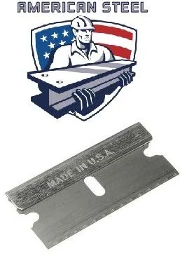 Miniatura 5 de FitAll - Paquete de 10 cuchillas de afeitar de repuesto de un solo filo, (10 hojas de afeitar de un solo filo) fabricadas en Estados Unidos