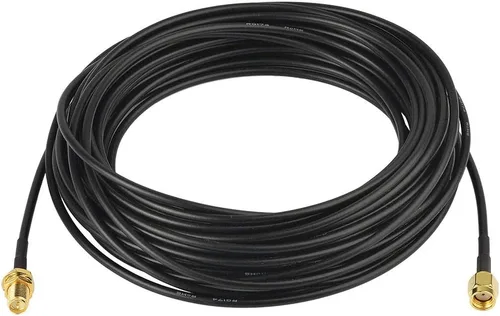 Miniatura 10 de Bingfu RP-SMA macho a RP-SMA mamparo hembra RG174 Extensión de antena WiFi Cable coaxial 6.6 ft 6.5 pies para router WiFi Tarjeta de red inalámbrica