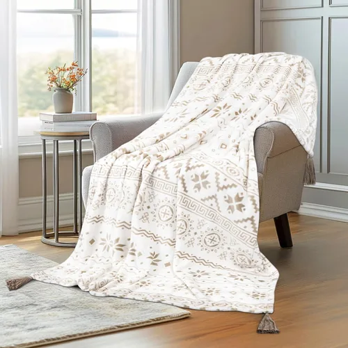 Miniatura 17 de MACEVIA Manta Decorativa de Forro Polar Sherpa para Sofá, Manta de Cebra 3D, Mullida, Gruesa, Cálida, Reversible, Acogedora, Cómoda, Súper Suave
