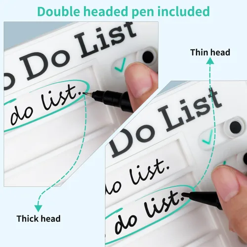 Miniatura 3 de Tabla de Tareas para Niños Múltiples Niños, 2pcs Lista de Tareas Pendientes Tablero de Lista de Verificación (Lista de Tareas Pendientes-2pcs)
