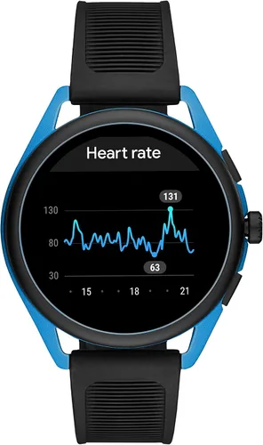 Miniatura 7 de Emporio Armani - Smartwatch 3 con tecnología Wear OS de Google con altavoz frecuencia cardíaca GPS NFC y notificaciones de celular inteligente Negro