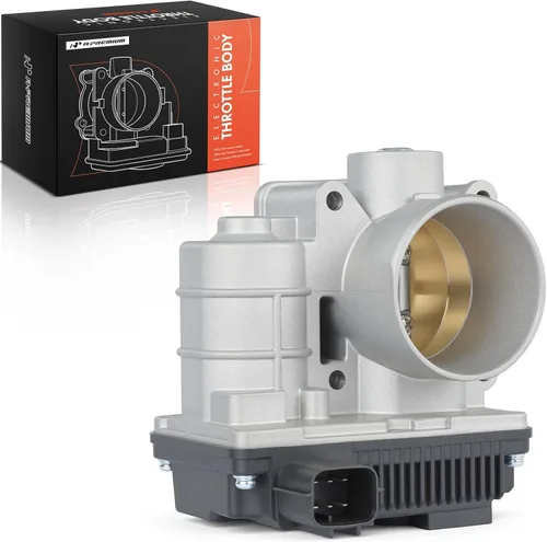 A-Premium Cuerpo electrónico del acelerador compatible con Nissan Sentra 2003-2006, L4 1.8L, aspirado naturalmente, con TPS, repuesto # 16119-AU000,