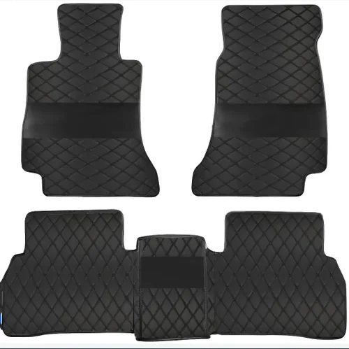 Miniatura 32 de Alfombrillas personalizadas de cuero artificial para automóvil, impermeables, antideslizantes, adecuadas para automóviles, SUV, camionetas, protegen