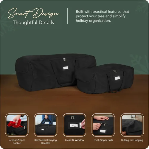 Miniatura 4 de Covermates Keepsakes - Correas de sujeción para árbol de Navidad (2 unidades, 56 pulgadas de largo)