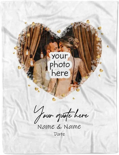 Miniatura 30 de Manta personalizada para esposa de esposo a esposa para pareja, regalos de aniversario para mujeres, regalo para aniversario de boda