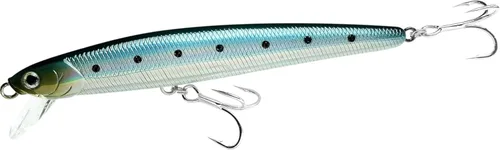 Miniatura 13 de LUCKY CRAFT FlashMinnow 130MRS, Señuelos de Pesca de Surf de Agua Salada, Jerkbait, Fletán, Percha de Surf, Lubina de Mar Blanca, Lubina Rayada, 684
