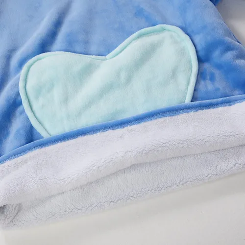 Miniatura 4 de Manta con capucha unisex de animales, manta cómoda y cálida con bolsillo, para niños