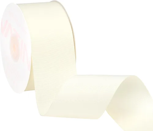 Miniatura 186 de Vatin - Rollo de cinta de grogrén, rollos de 25-50 yardas, perfecto para decoración de bodas, coronas, baby showers, envolturas de paquete de regalo