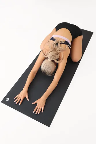 Miniatura 6 de Tapete de yoga extra grueso de 0.236 pulgadas, de alta densidad, antideslizante, antidesgarros, para yoga, pilates, fitness y entrenamiento en casa