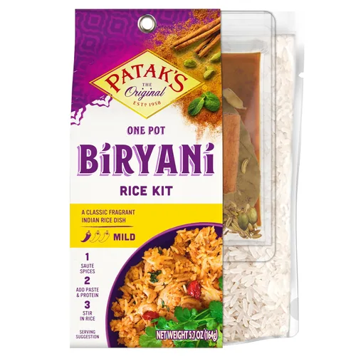 Miniatura 8 de Patak's Mantequilla de pollo con curry Kit de 3 pasos, ingredientes premedidos, especias enteras fragantes, pasta de especias de curry de pollo