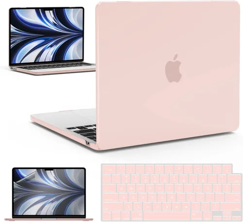 Miniatura 12 de IBENZER Funda para MacBook Air de 13 pulgadas 2026 2025 2024 2023 2022 M4 A3240 M3 A3113 M2 A2681, funda rígida con cubierta de teclado ScreenFilm