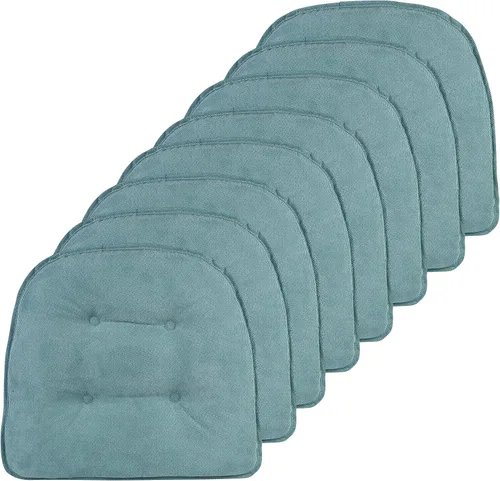 Miniatura 28 de Cojines antideslizantes para silla, ensamblados en Estados Unidos, almohadillas de asiento antideslizantes en forma de U para comedor, cocina
