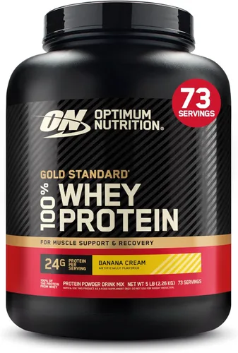 Miniatura 34 de Optimum Nutrition Gold Standard - Proteína en polvo de 100% suero de leche, sabor rollo de canela, 2 libras (paquete de 1) (el embalaje puede variar)