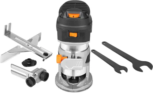 Miniatura 2 de WEN RT1460 Enrutador de mano de 6 amperios de velocidad variable de 1/4 pulgada para molduras de laminado en carpintería
