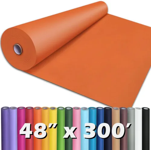 Miniatura 47 de PerkHomy Rollo de Papel Kraft Marrón 48" x 1,800" (150') para Envolver Regalos, Ramos, Flores, Arte, Pintura, Manualidades, Escritura, Embalaje