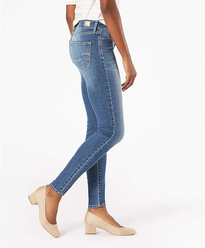 Miniatura 2 de Signature de Levi Strauss Co Gold Label - Jeans ajustados para mujer con diseño totalmente modelador tallas estándar y grandes