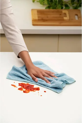 Miniatura 4 de Scotch-Brite Paño de cocina de microfibra 3 en 1, limpieza sin rayas, paquete de 12