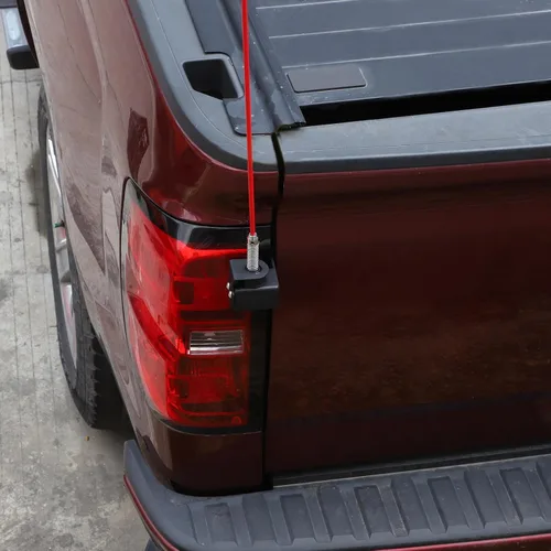 Miniatura 7 de Linskip Antena CB de Servicio Pesado Compatible con Montaje en Mástil de Puerta Trasera para Chevrolet Silverado y GMC-Sierra 1500 2014-2018