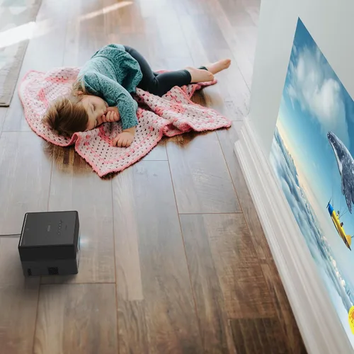 Miniatura 3 de Epson EpiqVision Mini EF12 Proyector láser inteligente de transmisión, HDR, Android TV, películas, juegos familiares, portátil, sonido de Yamaha
