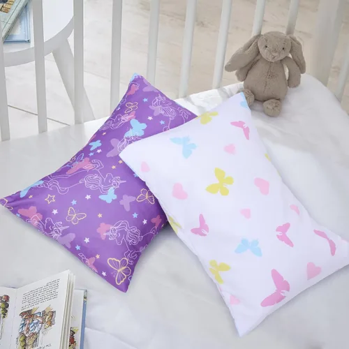 Miniatura 9 de UOMNY - Juego de 2 fundas de almohada para niños, 100 % algodón, funda de almohada, para almohadas de 5.1 x 7.1 pulgadas Búho