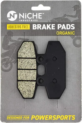 NICHE Juego Pastillas de Freno para Harley-Davidson Softail Heritage Classic Sportster 1200 41300197 Trasera Orgánica