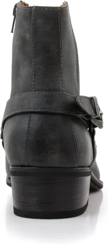Miniatura 5 de Ferro Aldo Alejandro MFA606326 - Botas de vestir para hombre, de espuma viscoelástica, estilo casual, con hebilla alta y hebilla
