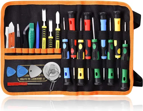 Miniatura 2 de (2309A-Small) Kit de herramientas desarmador de reparación para iPhone/ iPad/ iPod/ otros celulares (23 unidades)