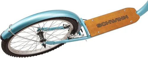 Miniatura 4 de Schwinn - Patinete Shuffle para adultos con rueda delantera de 26 pulgadas, rueda trasera de 20 pulgadas, frenos lineales de aleación y marco