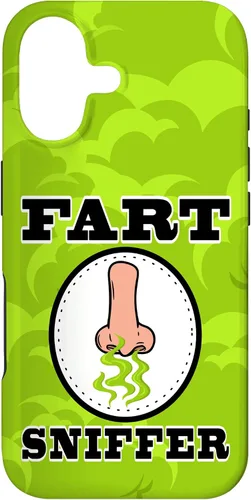 Fart Sniffer Phone Case, Funny Fart Case for iPhone 17