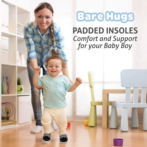 Miniatura 5 de BARE HUGS Mocasines de estilo de zapato de barco para bebés (ver más colores y tamaños)