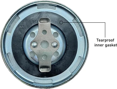 Miniatura 4 de Tapa de respiración de tanque hidráulico para reservorio de aceite y combustible – Tapón de llenado de ventilación de metal