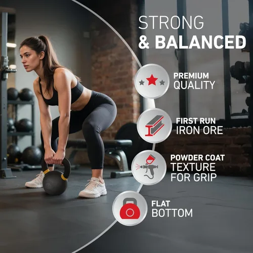 Miniatura 5 de Lifeline - Pesa rusa de entrenamiento de fuerza para gimnasio en casa