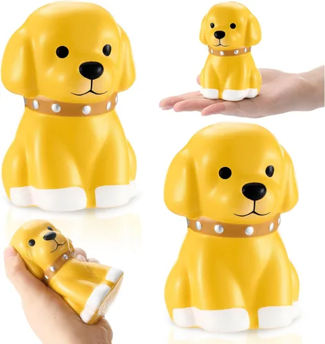 Miniatura 12 de Hungdao 2 piezas de juguetes para el estrés de gato naranja atigrado de espuma de poliuretano para gatos, juguetes sensoriales para apretar