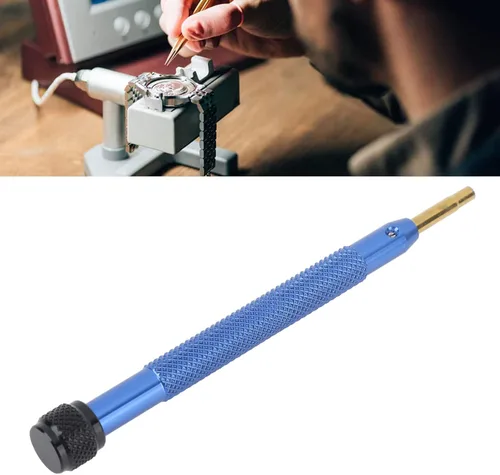 Miniatura 7 de Garosa Destornillador de reloj a prueba de manipulaciones, herramienta de reparación de reloj, herramienta de controlador para quitar el movimiento